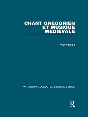 cover image of Chant grégorien et musique médiévale